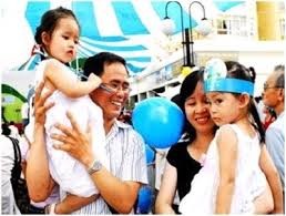 Connection of love in Vietnamese families