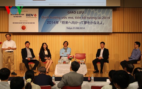 Exchange with successful Vietnamese entrepreneurs in Japan