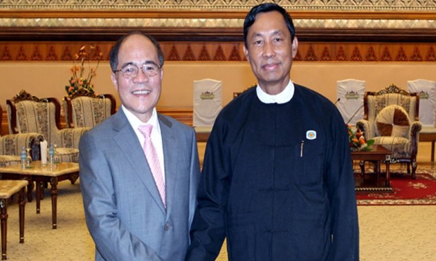 Myanmar parliament speaker on official visit to Vietnam