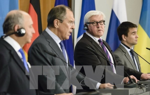 Russia, Ukraine, France, Germany call for early contact group meeting on Ukraine