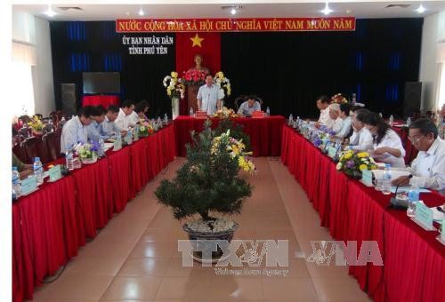 Delegation of National Assembly Committee for Ethnic Minority Affairs works in Phu Yen province 