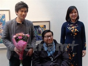 Vietnamese beauty featured at art exhibition in Norway