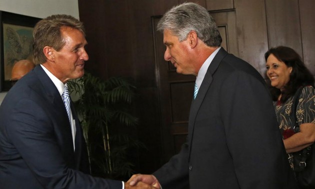Cuban First Vice President receives Republican senators 