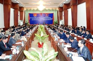 Vietnam, Laos intensify anti-crime efforts