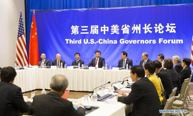 Chinese President calls on China, US to enhance local cooperation