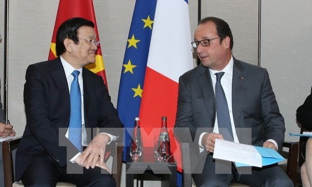 President stresses importance of ties with France