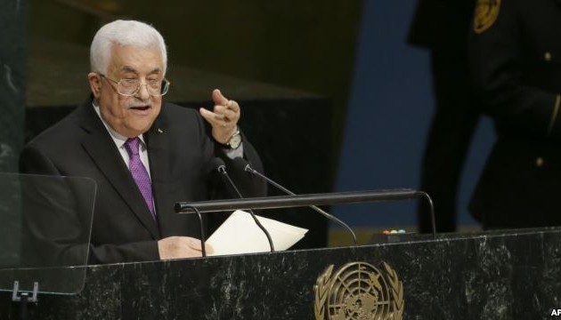 Palestinian President calls for UN protection of Palestinians