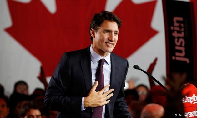 Newly elected Canadian Prime Minister confirms to keep commitments to voters