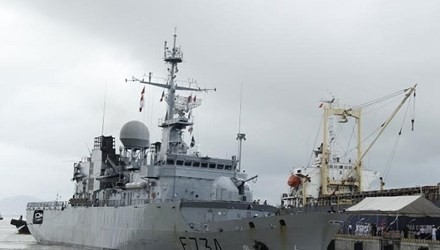 French Naval Ship visits Da Nang city