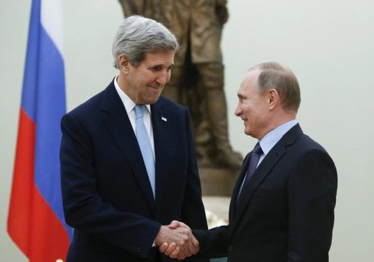 Putin, Kerry meet in Moscow to discuss Syria