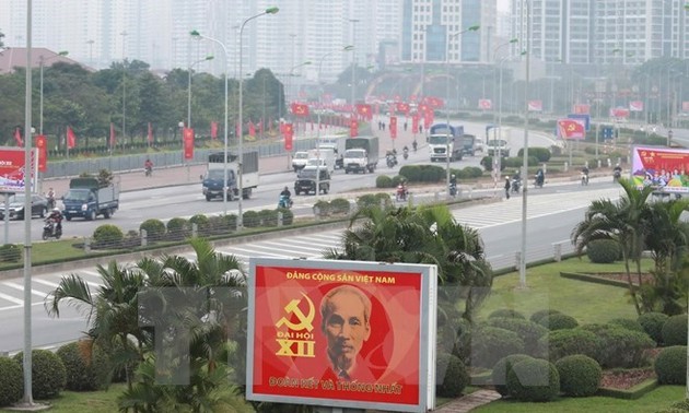 Domestic newspapers feature Vietnam’s 12th National Party Congress