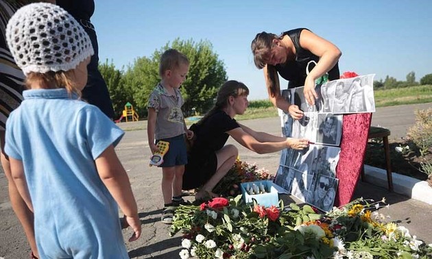 Ukraine commemorates victims of MH17 tragedy 