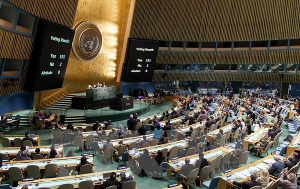UN General Assembly adopts resolution condemning US embargo on Cuba