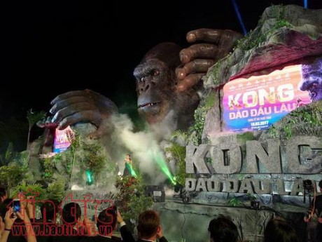 Hollywood’s “Kong: Skull Island” hits Vietnam theaters 