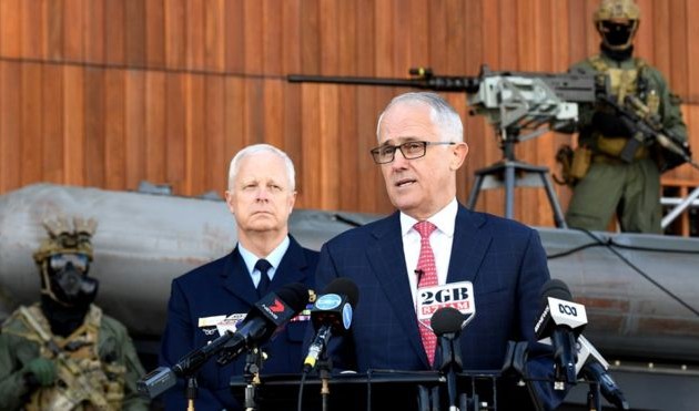 Australia seeks to expand role of military in domestic terror threats