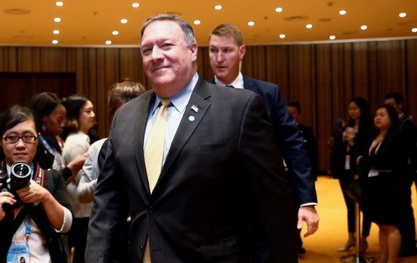 Pompeo says sanctions a pillar of US policy toward Iran