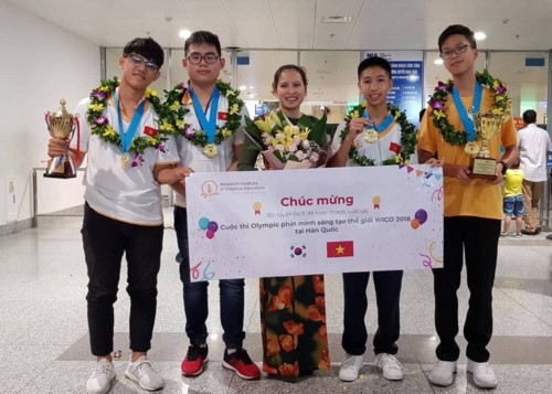Vietnamese students win big at Invention Creativity Olympic 2018