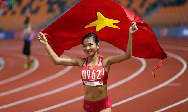 “Golden girl” of Vietnamese track and field