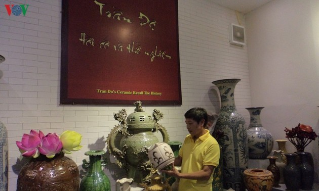 Bat Trang artisan revives ancient pottery 