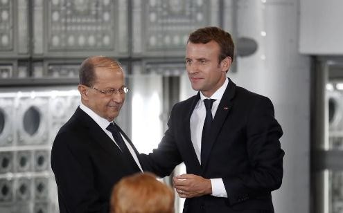 French President arrives in Lebanon after Beirut blasts