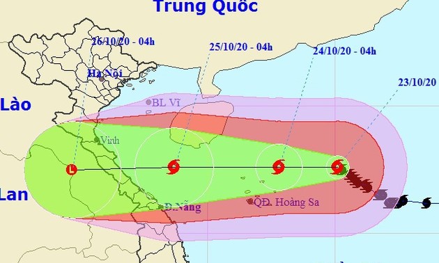 Typhoon Saudel forecast to weaken as it approaches Vietnamese coast