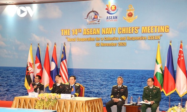 ASEAN navy chiefs call for closer co-operation