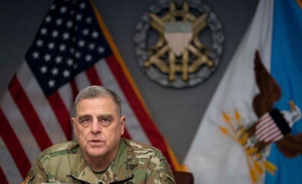 America's top general meets with Taliban, calls for reduction in violence