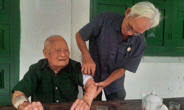 Tien Giang war veteran who dedicates his life to the Party and army