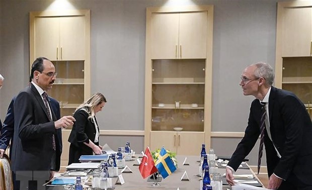 Sweden, Finland, Turkey hold NATO talks, agree to more meetings