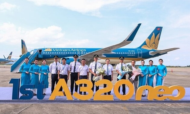 Vietnam Airlines receives first Airbus A320neo aircraft
