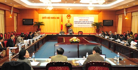 Uỷ ban đối ngoại Quốc hội đóng góp ý kiến về dự thảo sửa đổi Hiến pháp 1992