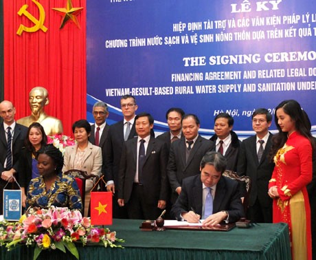 Ngân hàng Thế giới hỗ trợ Việt Nam thực hiện Chương trình nước sạch và vệ sinh
