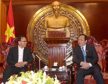 Phó Chủ tịch Quốc hội Huỳnh Ngọc Sơn tiếp Tổng Lãnh sự danh dự Việt Nam tại Busan, Hàn Quốc 