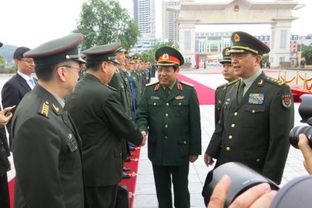 Hội đàm quốc phòng Việt Nam-Trung Quốc