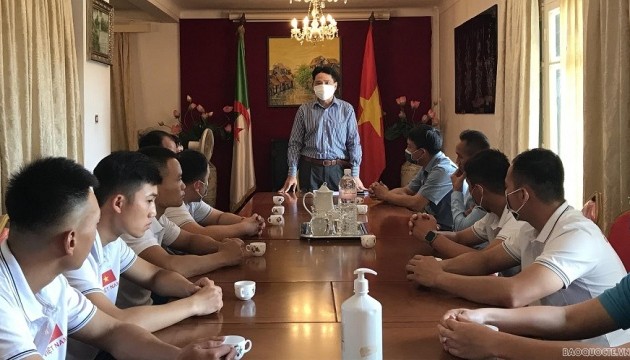 Đội tuyển Việt Nam sẵn sàng thi đấu Army Games 2021 tại Algeria