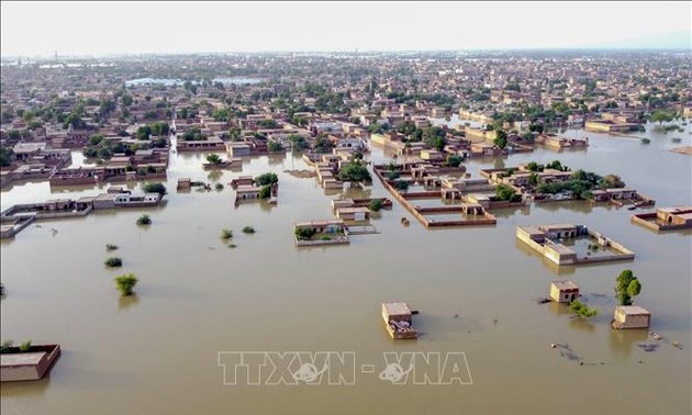 Chủ tịch Quốc hội Vương Đình Huệ gửi thư thăm hỏi về tình hình mưa lớn và lũ lụt tại Pakistan