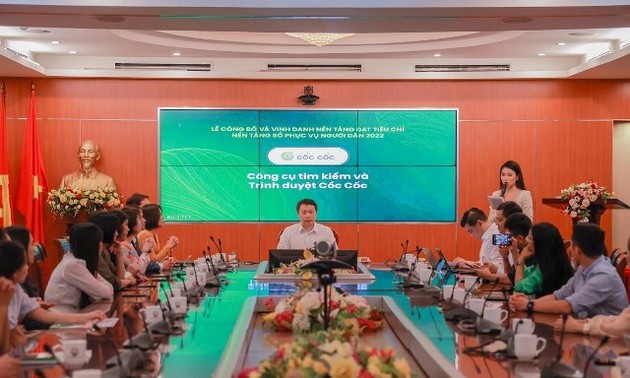 Cốc Cốc đạt tiêu chí Nền tảng số phục vụ người dân năm 2022      