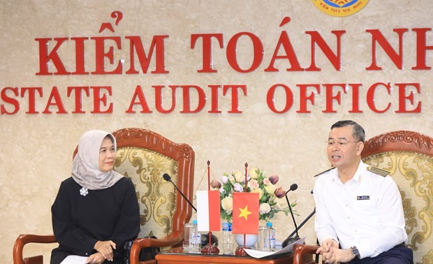 Tổng Kiểm toán Nhà nước Ngô Văn Tuấn tiếp Chủ tịch Ủy ban Kiểm toán Indonesia