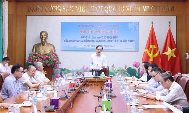 Cơ sở lý luận và cơ sở thực tiễn của trường phái đối ngoại và ngoại giao “Cây tre Việt Nam”