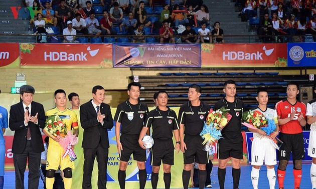 Chùm ảnh: Lễ khai mạc Giải Futsal HDBank 2018