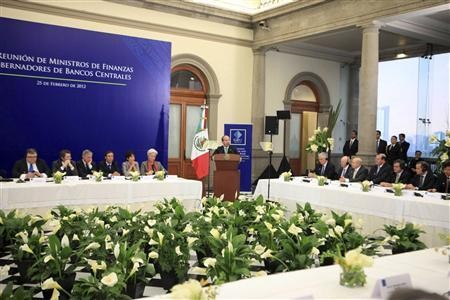 Ministros y gobernadores de bancos del G20 analizan en México economía mundial 