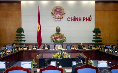 Reunión ordinaria del gobierno vietnamita se concentra en metas económicas