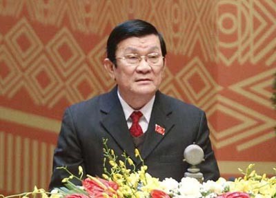 Presidente de Vietnam urge mayor responsabilidad contra los desastres naturales