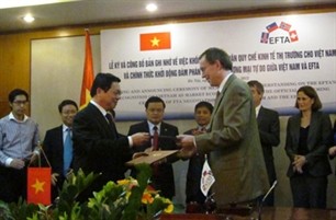 EFTA reconoce el estatuto de la economía de mercado de Vietnam