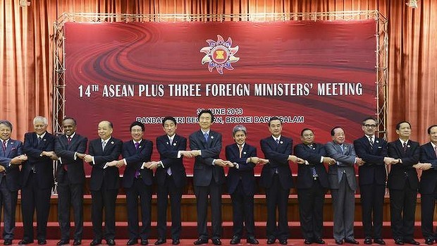 ASEAN sesiona con sus  principales socios asiáticos