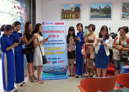 Se promueve un programa de ayuda a pescadores de Hoang Sa y Truong Sa