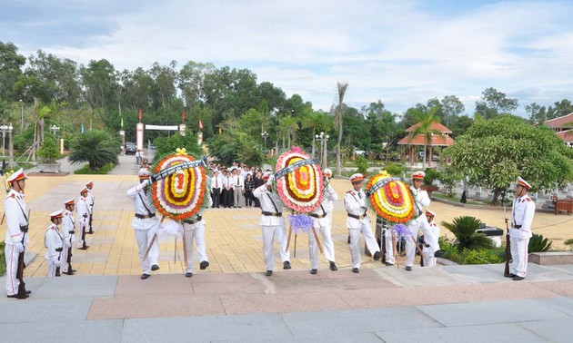 Siguen en Vietnam actividades en homenaje a soldados nacionales