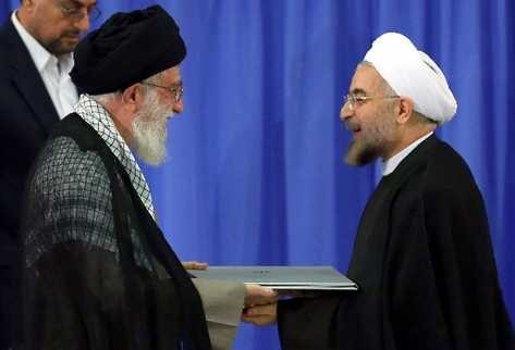 Jura Hassan Rowhani como nuevo presidente de Irán