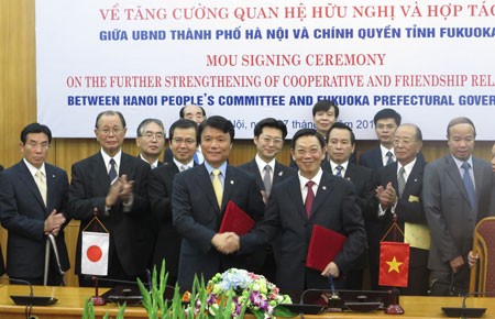 Localidades de Vietnam y Japón estrechan relaciones de amistad y cooperación