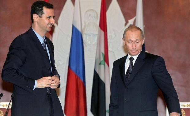 Conversa Putin y al-Assad vía telefónica
